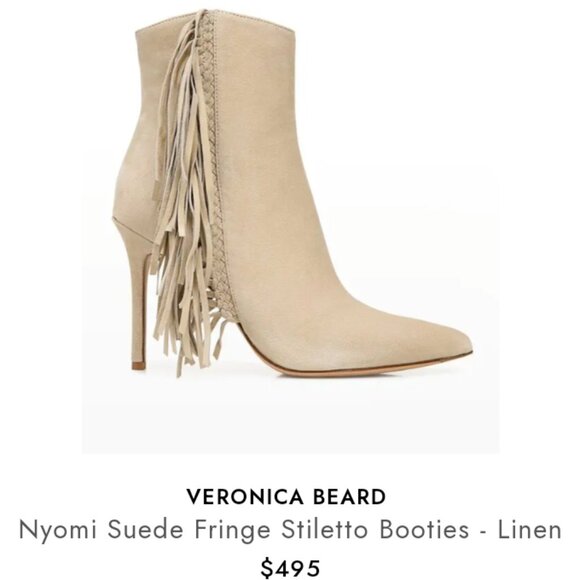 Veronica Beard Nyomi suede boots size 8.5 - Picture 1 of 11